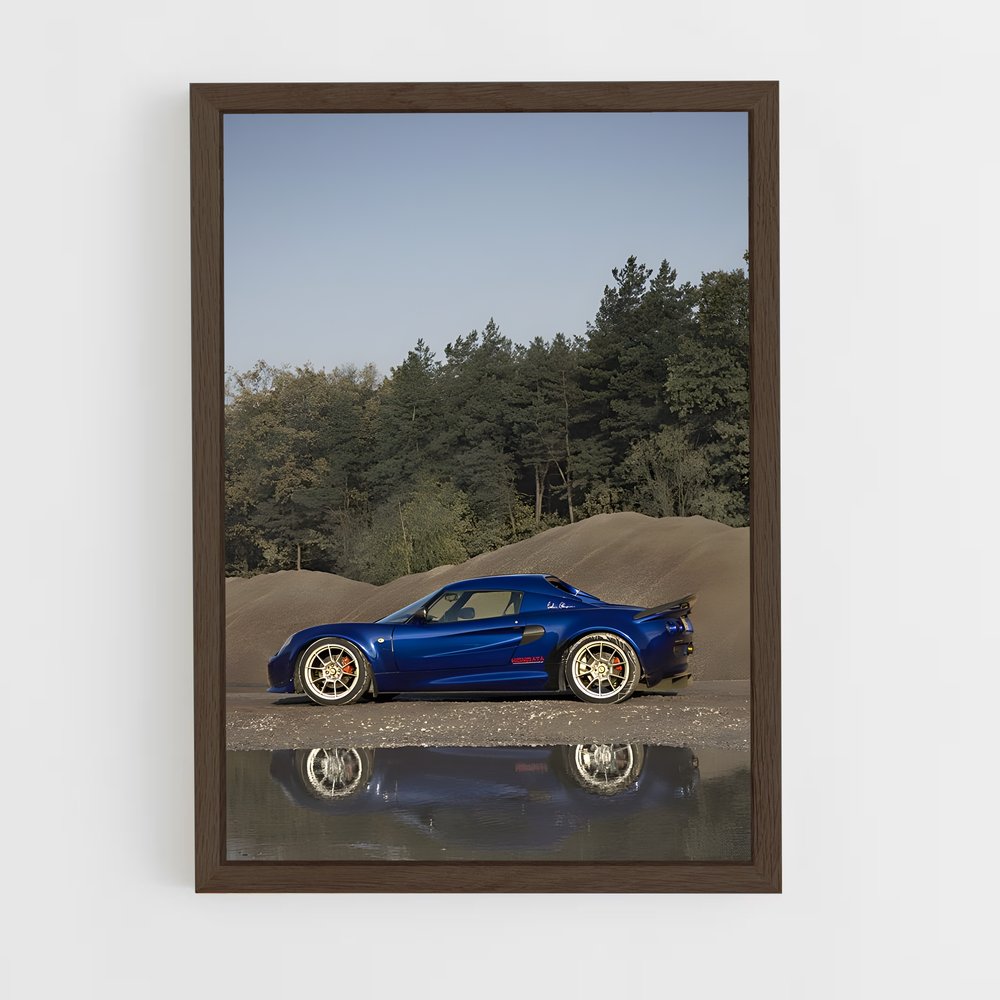Poster Elise de sport – affiche Lotus (vue 5)